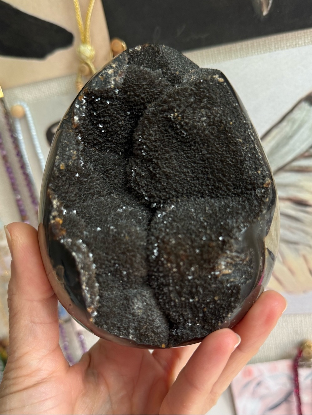 Unique Septarian Dragon Stone Specimen